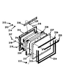 Lower body door section