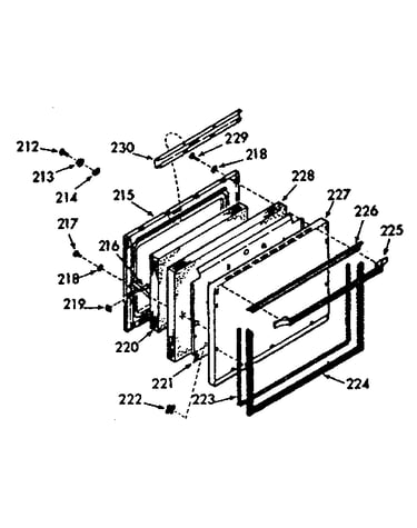 Lower body door section