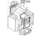 Kenmore 1197027210 body section diagram