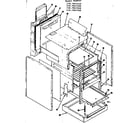 Kenmore 1197047220 body section diagram