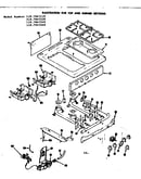 Top and burner sections