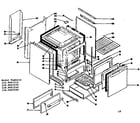 Kenmore 1199067210 body section diagram
