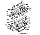 Kenmore 1553567001 oven door parts diagram