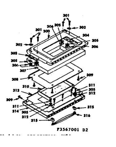 Oven door parts