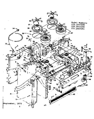 Top section and outer body
