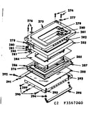 Oven door parts