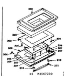 Oven door parts