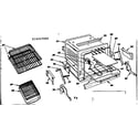 Kenmore 1554547092 oven parts diagram