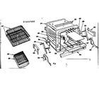 Kenmore 1554547092 oven parts diagram