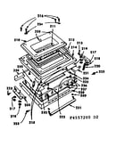 Glass door parts