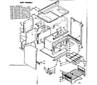 Kenmore 6286257140 body assembly diagram