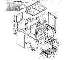 Kenmore 6286277120 body assembly diagram
