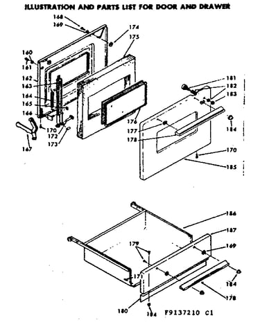 Door and drawer