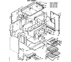 Kenmore 6289347100 body assembly diagram