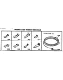 Wiring and wiring terminals