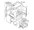 Kenmore 6289427160 body assembly diagram