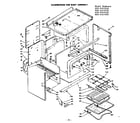 Kenmore 6289427210 body assembly diagram