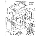 Kenmore 6289477220 body assembly diagram
