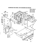 Doors, latch mechanism and drawer
