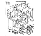 Kenmore 6289497220 body assembly diagram