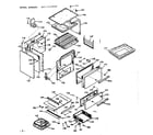 Kenmore 6477117210 body section diagram