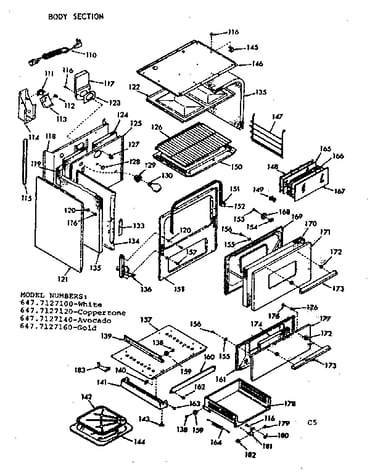 Body section
