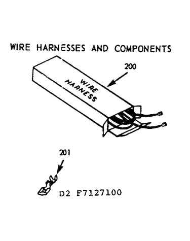 Wire harnesses and components