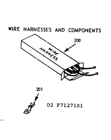 Wire harnesses and components