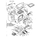 Kenmore 6477127220 body section diagram