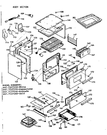 Body section
