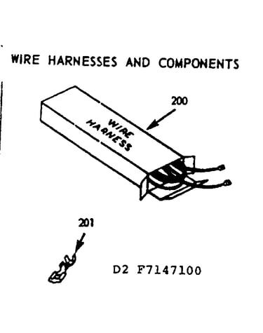 Wire harnesses and components