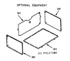 Kenmore 6479117120 catalytic oven liner kit diagram