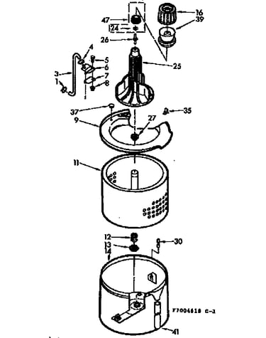 Tub and basket assembly