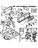 Top and console assembly