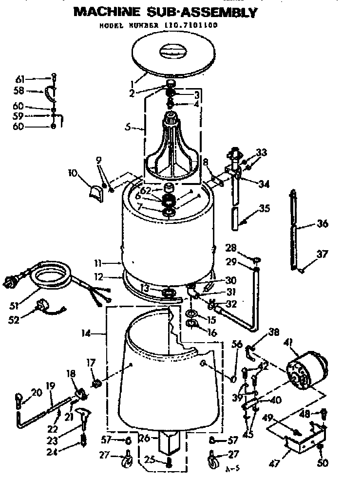 Machine sub-assembly