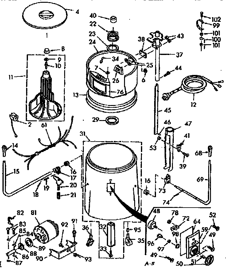 Machine sub-assembly