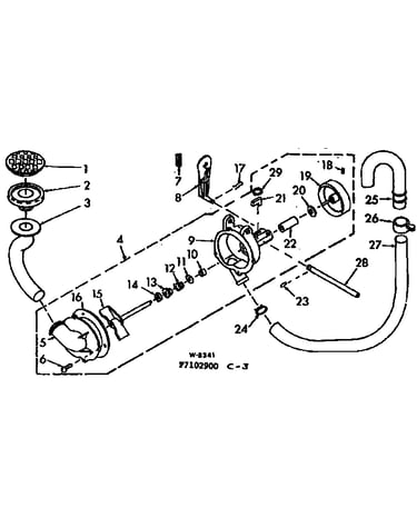 Pump assembly and pump parts