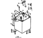Kenmore 1107105670 cabinet parts diagram