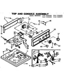 Top and console assembly