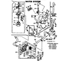 Kenmore 1107105670 water system diagram