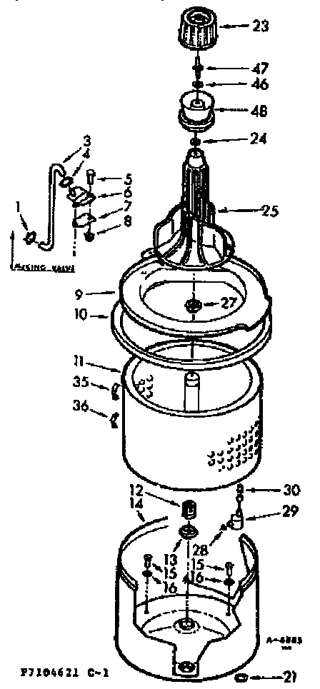 TUB & BASKET ASSEMBLY