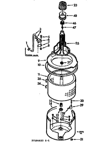 Tub and basket assembly