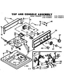 Top and console assembly