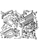 Tub and console assembly