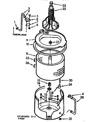 Tub and basket assembly