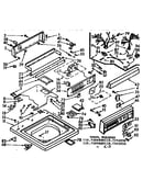 Top and console assembly