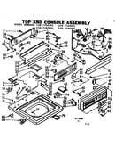 Top & console assembly