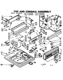 Top and console assembly