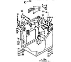 Kenmore 1107105953 cabinet parts diagram