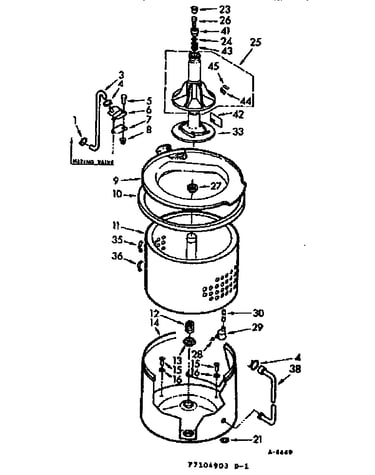 Tub and basket assembly